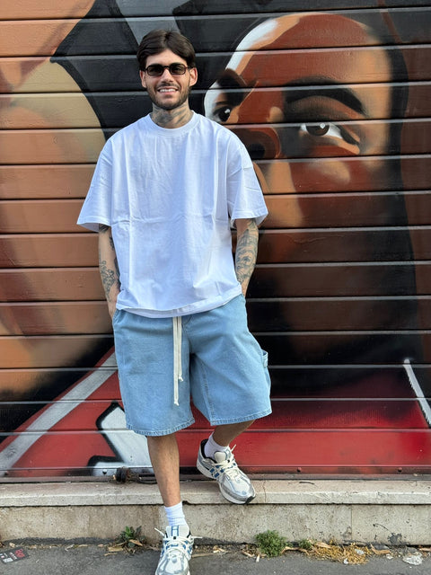 Bermuda jeans LV04