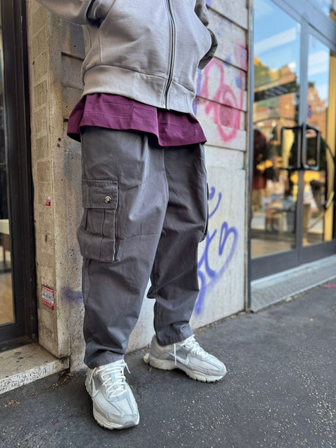 Pantalone Cargo 058P Grigio scuro