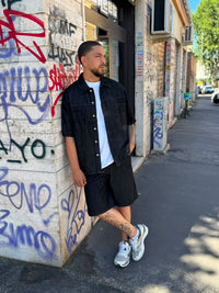 Coordinato Denim Black
