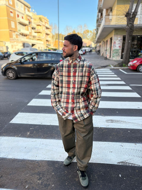 Camicione Quadri Over 462-06