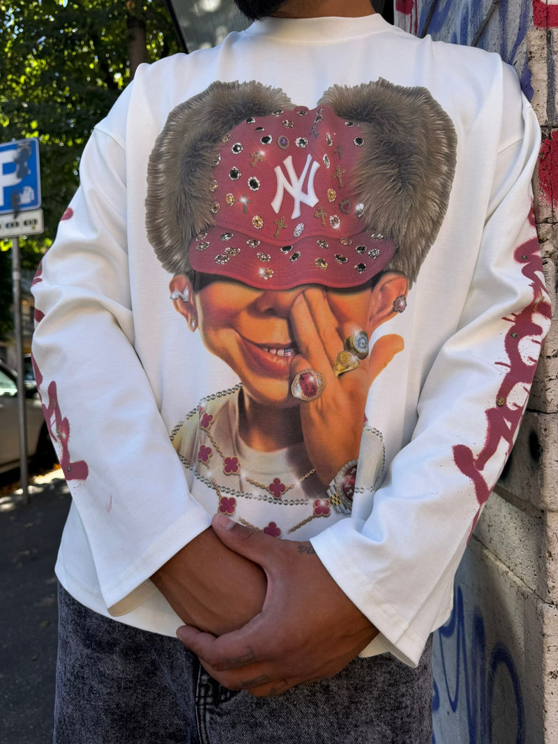 T-shirt Noissey Iced Out Red Cap