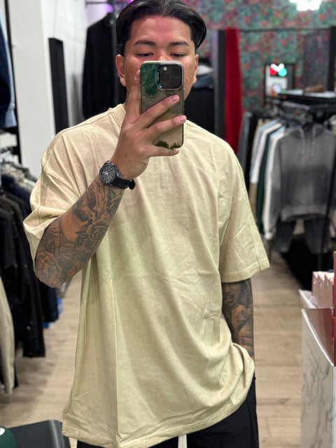 T-shirt washed over