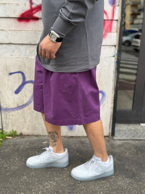Bermuda Cotone Strutturato Rigido Over 219P