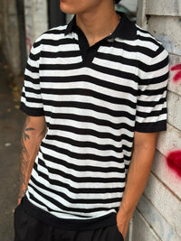 Polo in Filo a Righe
