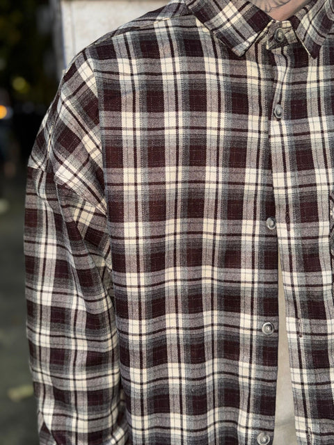 Camicione Over Prime Marrone 102G