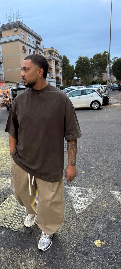 T-shirt Over Washed 8090G