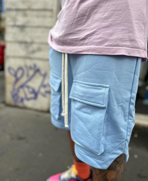 Pantaloncini sartoriali tasca frontale