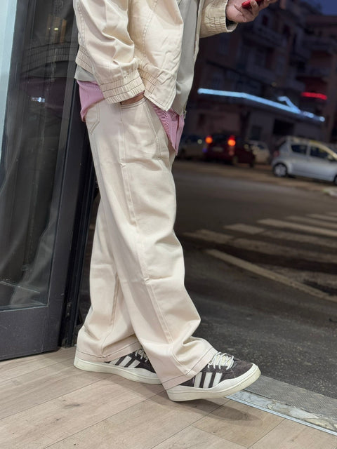 Coordinato crop and baggy