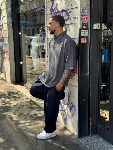 Polo Oversize Tinta Unita 906