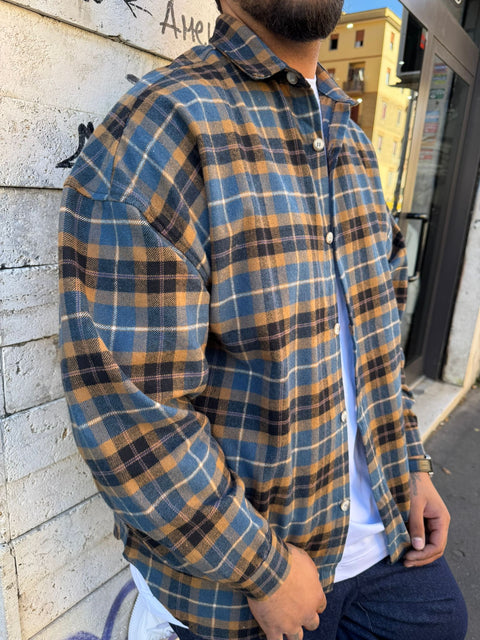 Camicia Quadri Oversize 462-20