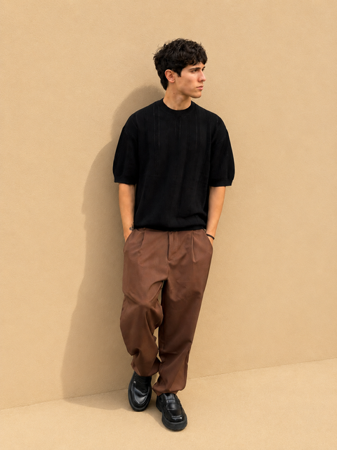 Pantaloni Sartoriali Baggy Grovestreet Clothing