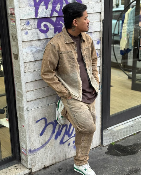 Coordinato black washed