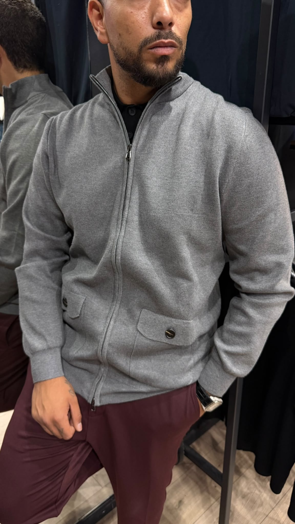 Maglione Bomber LP
