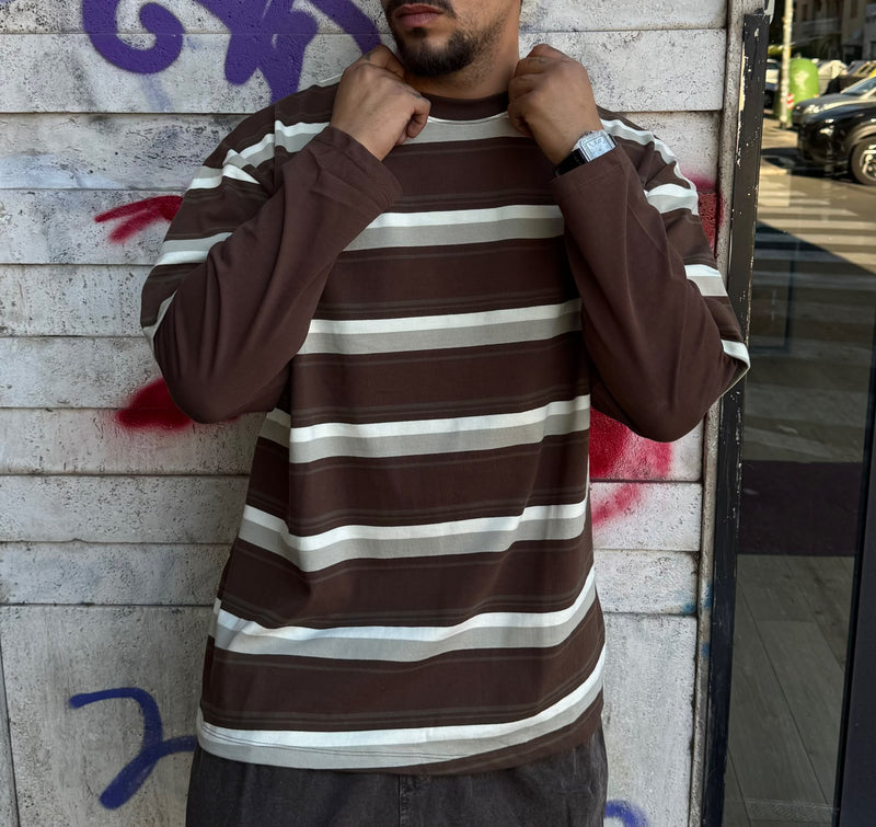 Longsleeve Doppia Manica a Righe