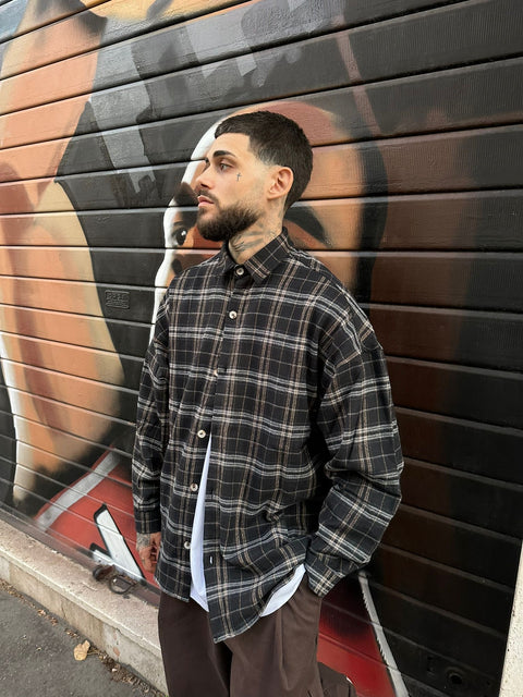 Camicione Quadri Over 462-27