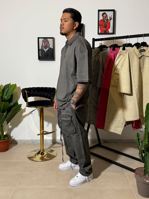 Pant cargo washed-out 62P