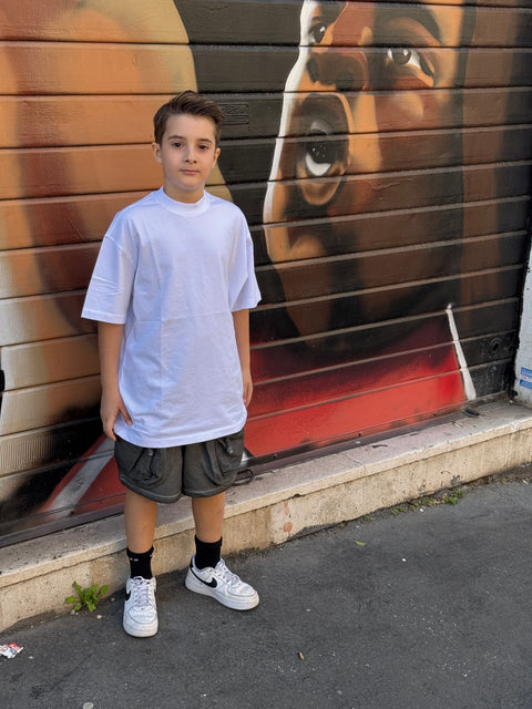 Pantaloncino washed cargo front kid 36P
