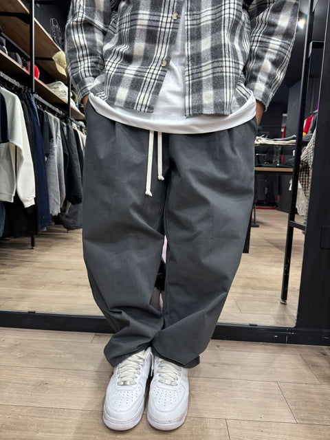 Pantalone Over Grigio Scuro 101