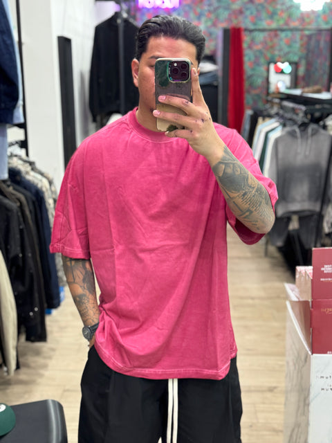 T-shirt washed over