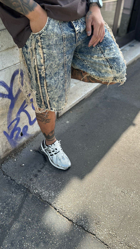 Jeans short ripped