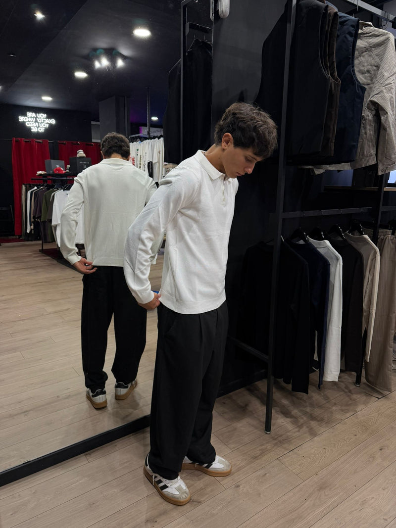 Polo Manica Lunga BK