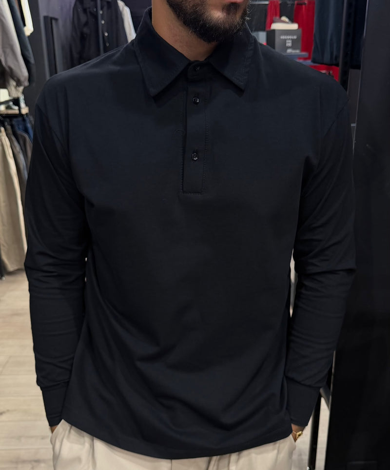 Signature Fit Long Sleeve Polo Grovestreet Clothing