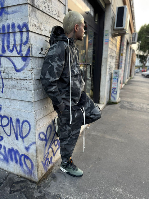 Tracksuit Military Darkgrey 8060G