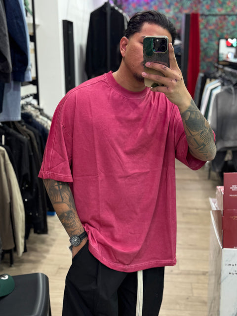 T-shirt washed over