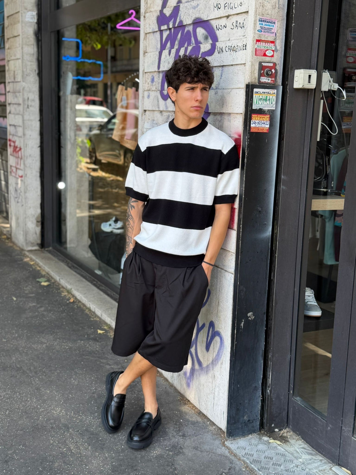 T-shirt Stripes W896