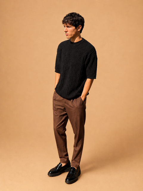 Pantaloni Sartoriali Straight Grovestreet Clothing