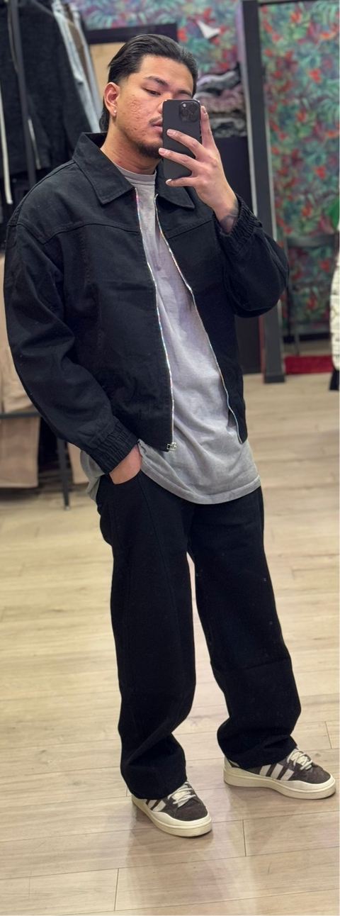 Coordinato crop and baggy
