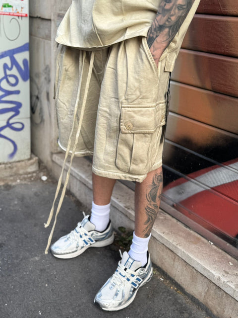 Bermuda comfy cargo lat washed 041P