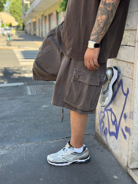 Short Washed Cargo Over 232P