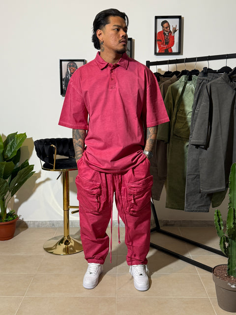 Pant cargo washed-out 62P