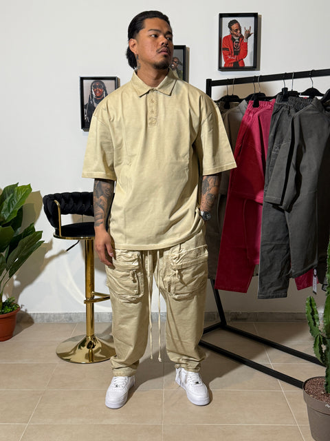 Pant cargo washed-out 62P