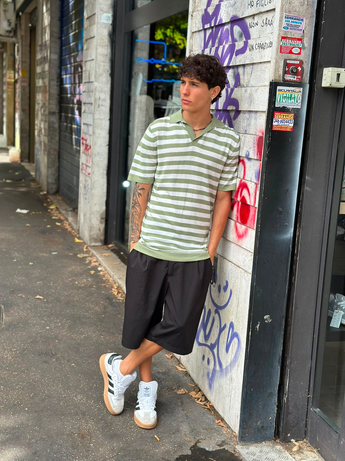 Polo in Filo a Righe
