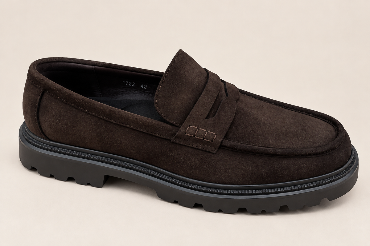 Suede Loafer Y332