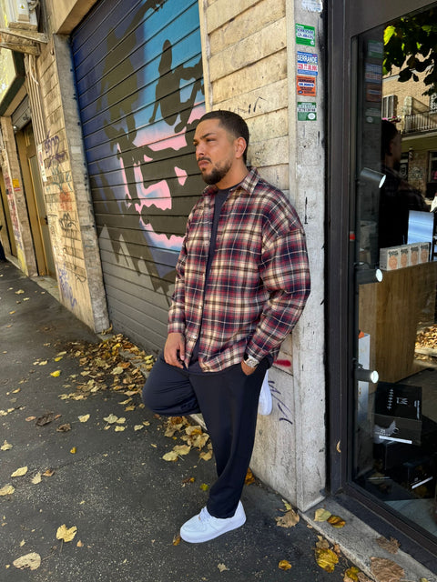 Camicia Quadri Oversize 462-20