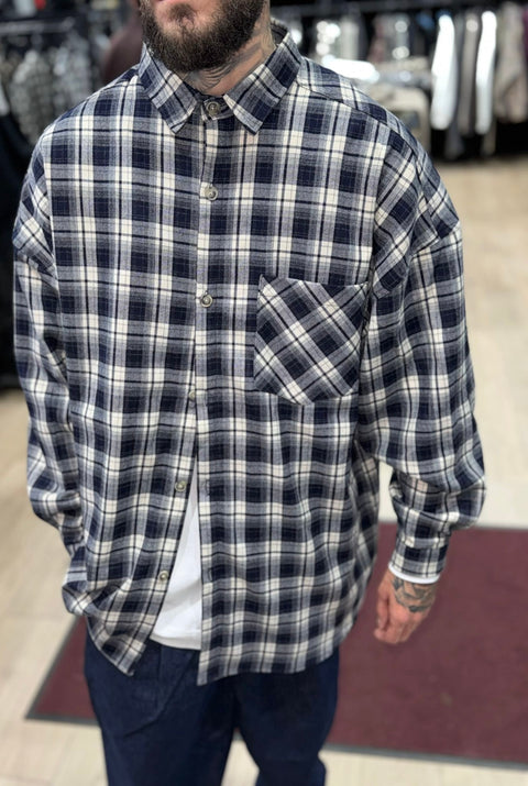 Camicione Over Prime Blu 102G