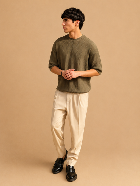 Pantaloni Sartoriali Straight Grovestreet Clothing