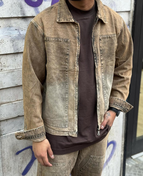 Coordinato black washed