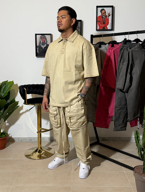 Pant cargo washed-out 62P