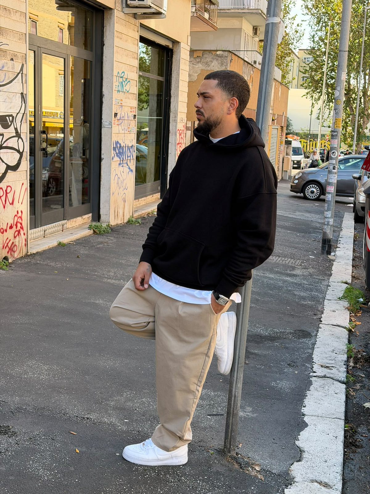 Felpa Sartoriale Oversized Grovestreet Clothing