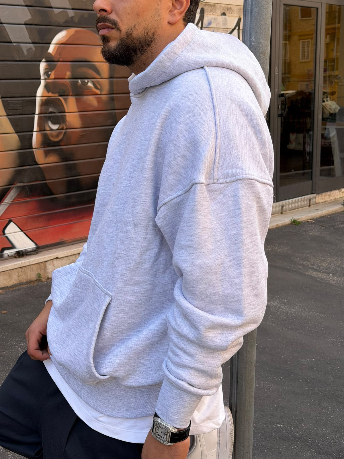 Felpa Sartoriale Oversized Grovestreet Clothing