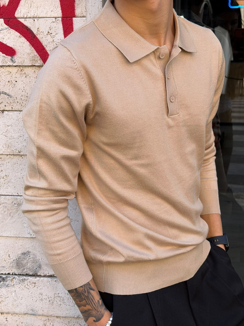 Polo Manica Lunga BK