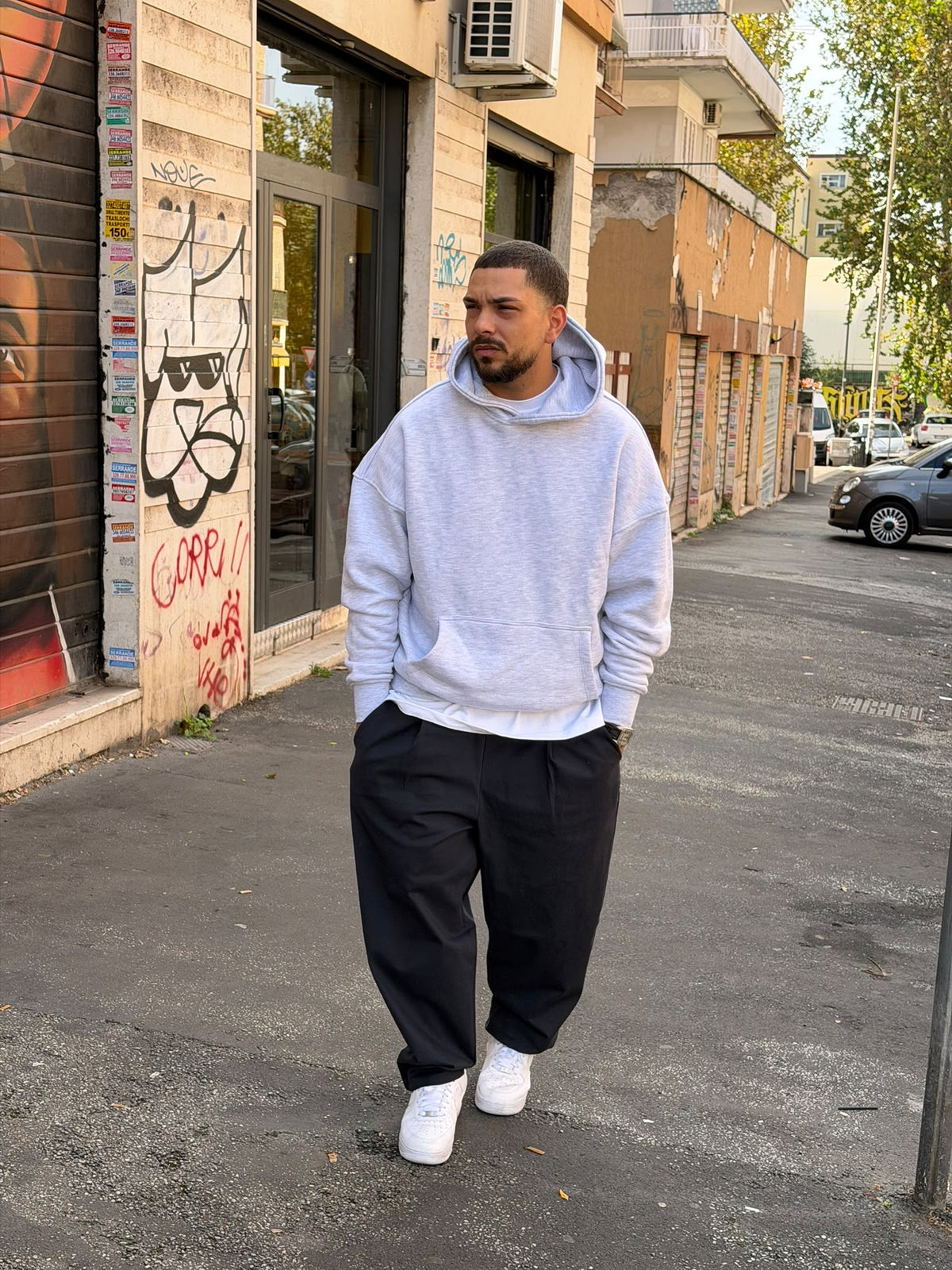 Felpa Sartoriale Oversized Grovestreet Clothing
