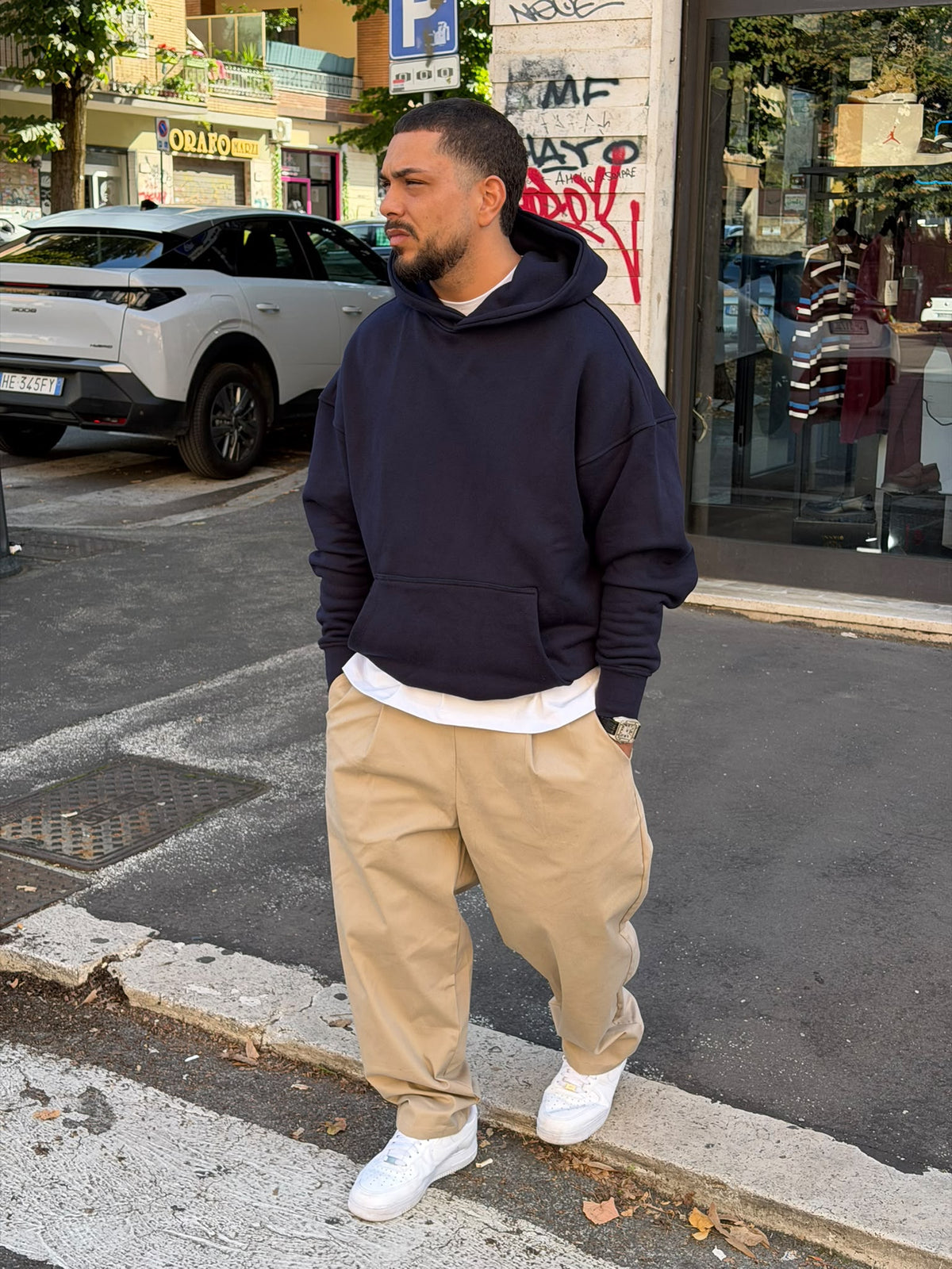 Felpa Sartoriale Oversized Grovestreet Clothing