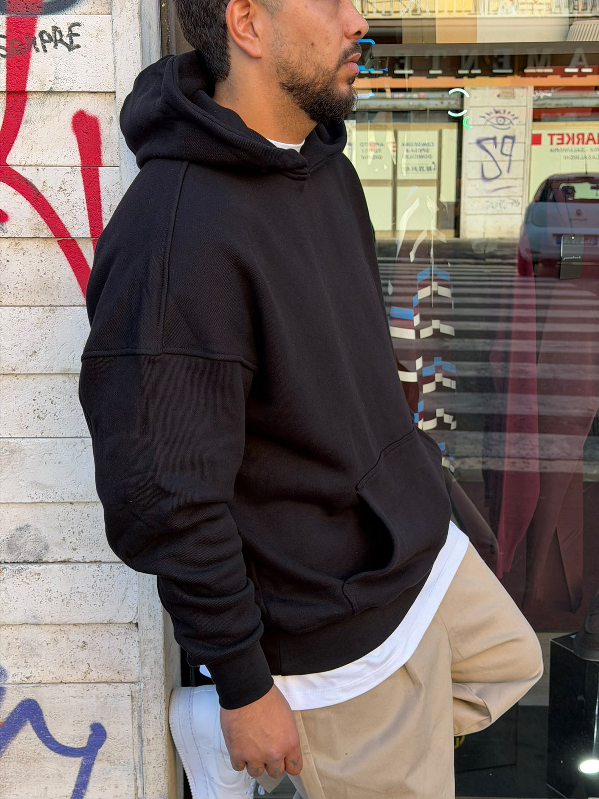 Felpa Sartoriale Oversized Grovestreet Clothing