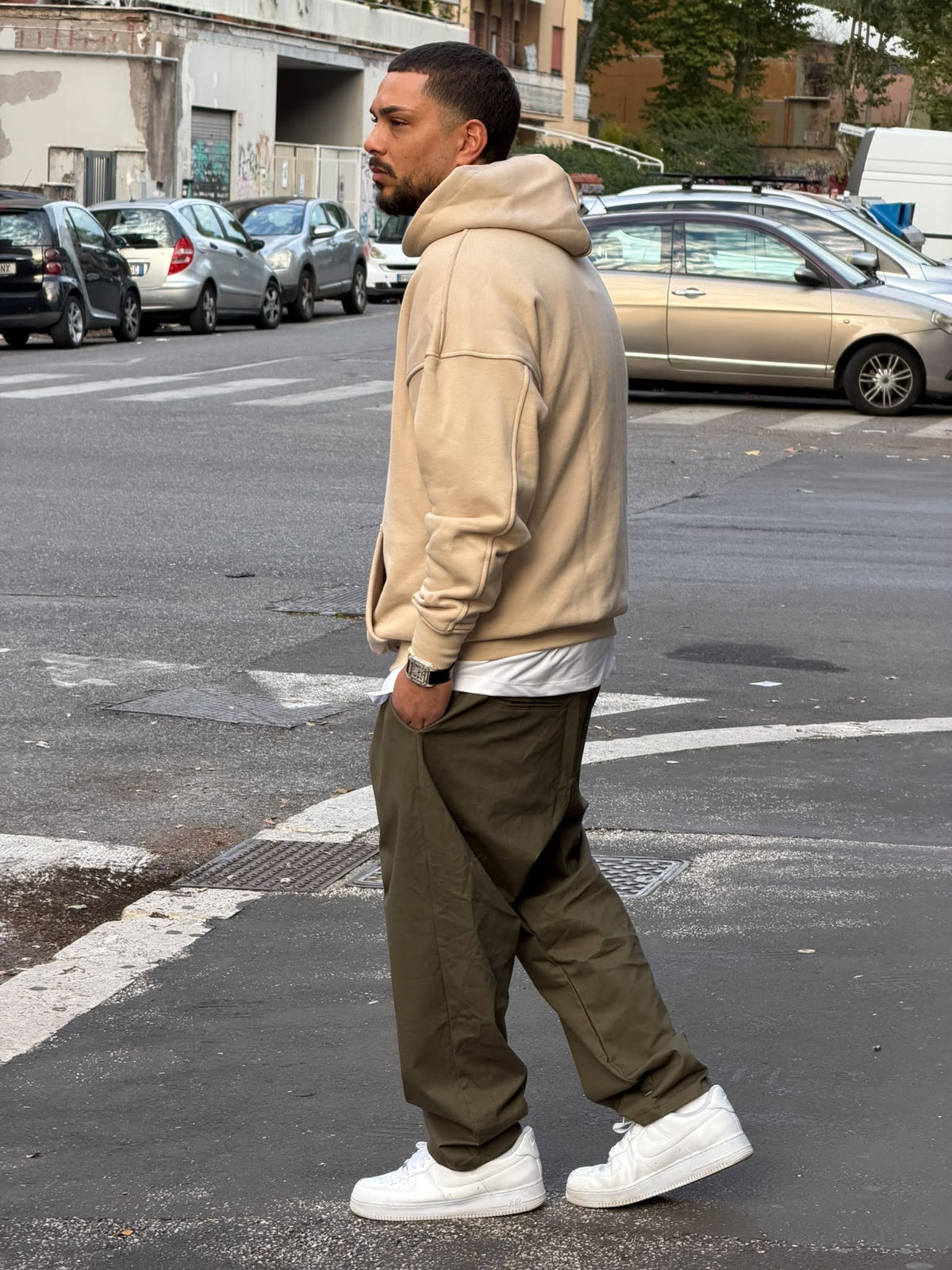 Felpa Sartoriale Oversized Grovestreet Clothing