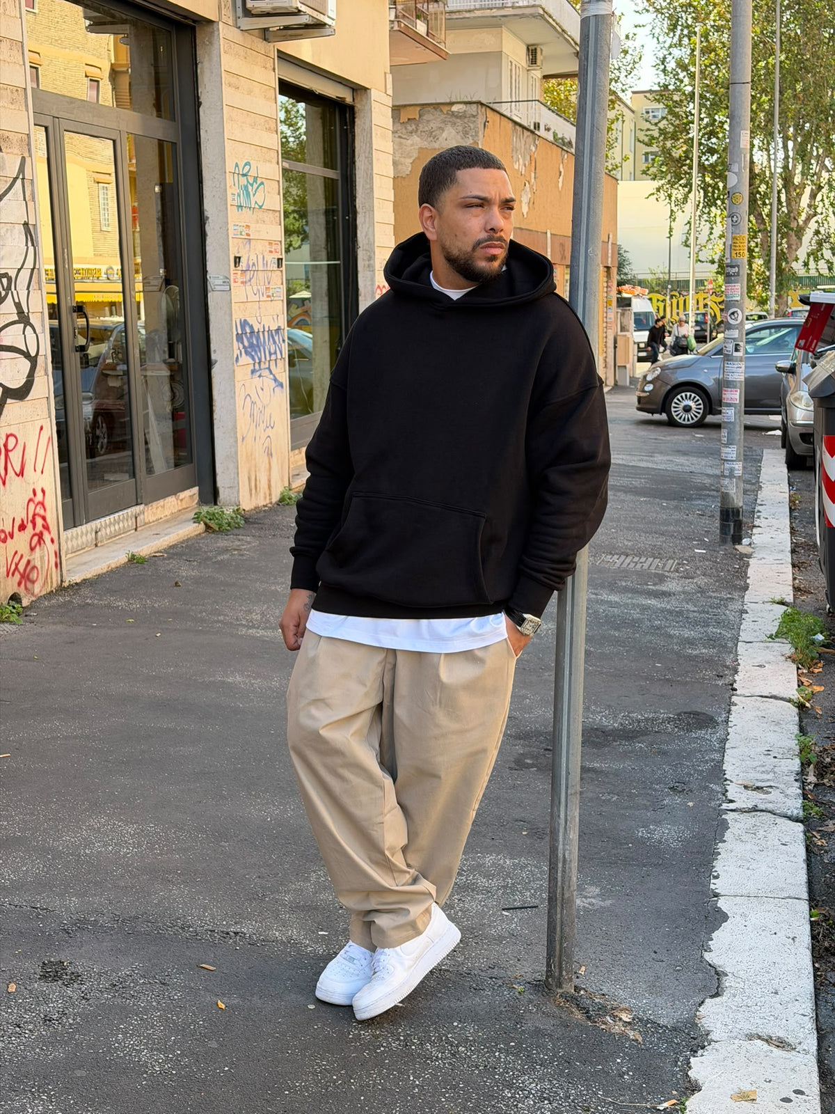 Felpa Sartoriale Oversized Grovestreet Clothing